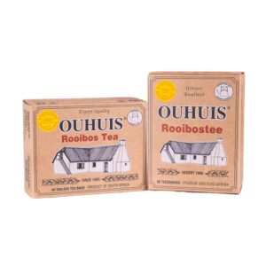 Ginger & Rooibos Blend - 100g (40) Teabag Box