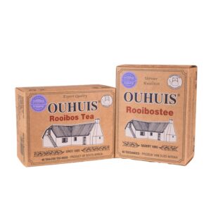 Black Currant Flavoured Rooibos - 100g (40) Teabag Box